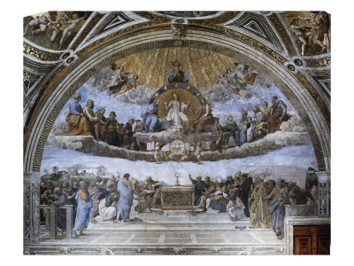 Raphael Disputation of the Holy Sacrament
